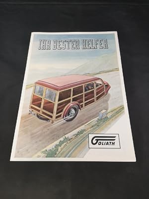 Bild des Verk�ufers f�r Ihr bester Helfer: Goliath. - [Faksimile vom Originalprospekt]. zum Verkauf von ANTIQUARIAT Franke BRUDDENBOOKS