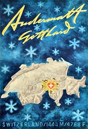 Andermatt Gotthard Ski Switzerland