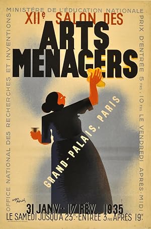Seller image for XII Salon des Arts Menagers for sale by AntikBar Original Vintage Posters