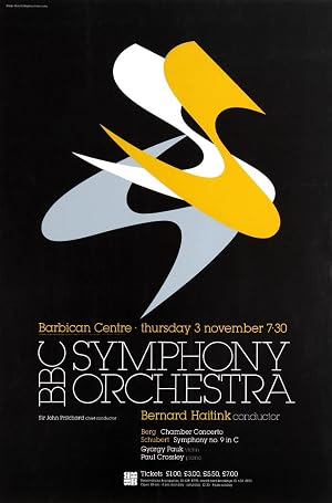Bild des Verk�ufers f�r BBC Orchestra Barbican Modernism zum Verkauf von AntikBar Original Vintage Posters
