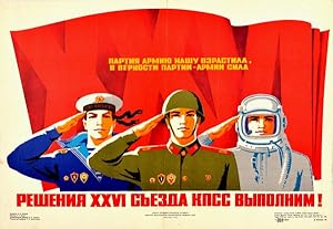 Soviet Army Navy Air Force Communist Party USSR