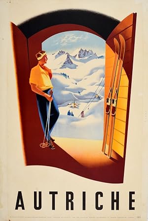 Autriche Austria Ebner Skiing French