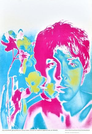 Imagen del vendedor de Beatles Paul McCartney Flower Avedon que vende AntikBar Original Vintage Posters