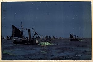 Bild des Verk�ufers f�r Herring Drifters North Sea Empire Marketing Board zum Verkauf von AntikBar Original Vintage Posters