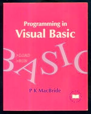 Imagen del vendedor de Programming in Visual Basic (Complete Course Texts) a la venta por M.Roberts - Books And ??????