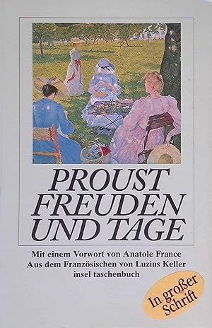 Seller image for Freuden und Tage. Insel-Taschenbuch ; 2370 : In groer Schrift for sale by books4less (Versandantiquariat Petra Gros GmbH & Co. KG)
