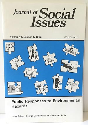 Imagen del vendedor de Journal of Social Issues : Public Responses to Environmental Hazards Volume 48, Number 4, 1992 a la venta por Evolving Lens Bookseller