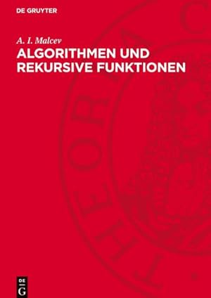 Bild des Verk�ufers f�r Algorithmen und rekursive Funktionen zum Verkauf von AHA-BUCH GmbH