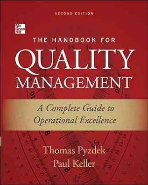 Immagine del venditore per Handbook for Quality Management : A Complete Guide to Operational Excellence venduto da GreatBookPrices