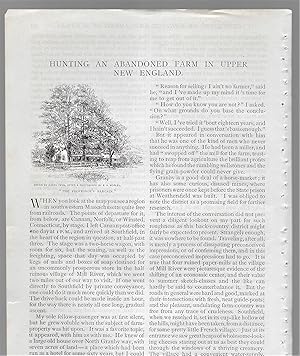 Seller image for Hunting An Abandoned Farm In Upper New England for sale by Legacy Books II