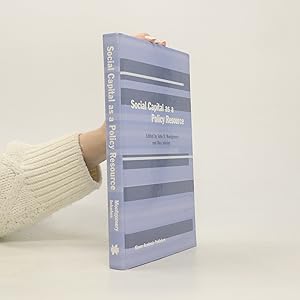 Immagine del venditore per Social Capital as a Policy Resource venduto da Bookbot