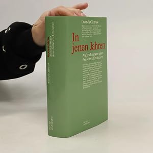 Seller image for In jenen Jahren for sale by Bookbot