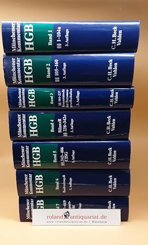 Bild des Verk�ufers f�r M�nchener Kommentar zum Handelsgesetzbuch ; Band 1-7 ; (7 B�nde) ; (komplett) zum Verkauf von Roland Antiquariat UG haftungsbeschr�nkt