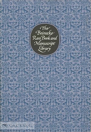 Seller image for BEINECKE RARE BOOK AND MANUSCRIPT LIBRARY A GUIDE TO ITS COLLECTIONS.|THE for sale by Oak Knoll Books, ABAA, ILAB