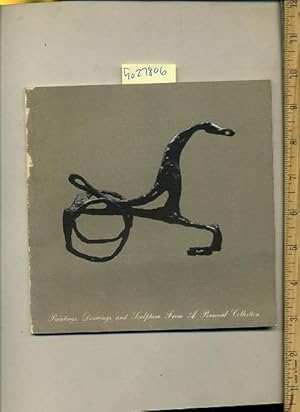 Seller image for Paintings Drawings and sculpture from a Personal Collection : Exhibition of the F. M. Hinkhouse Collection [exhibition Catalog, Carpeaux, Cassatt, Gauguin, Maillol, sickert, Chinnery, Wood, Berman, Nolan, jenkins, Richier, Hultberg, Hannessey] for sale by GREAT PACIFIC BOOKS