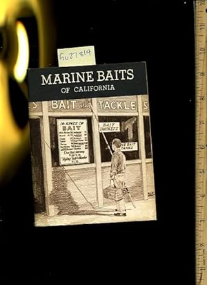 Seller image for Marine Baits of California : Second Revision [travel Guide, Sport Fishermen, Fishing, Fisheries, Lures, Lines etc] for sale by GREAT PACIFIC BOOKS