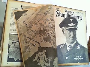 Seller image for Deutsche Flugillustrierte. Hier der Jahrgang 1933 KOMPLETT! Heft 1 Januar 1933 bis Heft 22 vom 30. Dezember 1933. for sale by Antiquariat Ehbrecht - Preis inkl. MwSt.