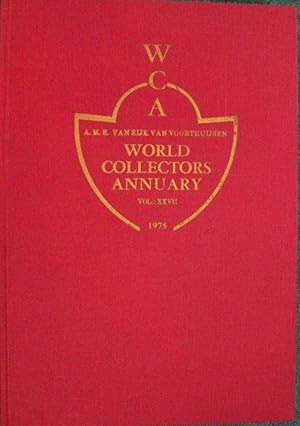 Immagine del venditore per World Collectors Annuary--Volume XXVII 1975 venduto da Books and Bobs