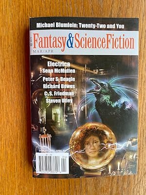 Bild des Verkufers fr Fantasy & Science Fiction March / April 2012 zum Verkauf von Scene of the Crime, ABAC, IOBA