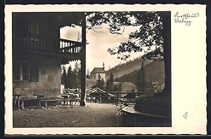 Bild des Verkufers fr Ansichtskarte Rottach / Tegernsee, Gasthaus-Forsthaus Valepp zum Verkauf von Bartko-Reher