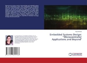 Imagen del vendedor de Embedded Systems Design: Microcontroller Applications and Beyond" a la venta por AHA-BUCH GmbH