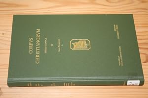 Imagen del vendedor de Sancti Gregorii Nazianzeni Opera. Versio iberica II: Orationes XV, XXIV, XIX. Editae a Helene Metreveli et al. (= Corpus Christianorum. Series Graeca 42 / Corpus Nazianzenum 9). a la venta por Antiquariat Andree Schulte