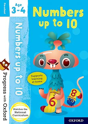 Imagen del vendedor de Progress with Oxford: Numbers up to 10 Age 3-4 a la venta por Imosver