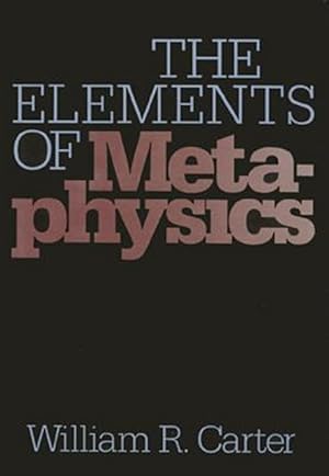Seller image for Elements of Metaphysics for sale by GreatBookPricesUK
