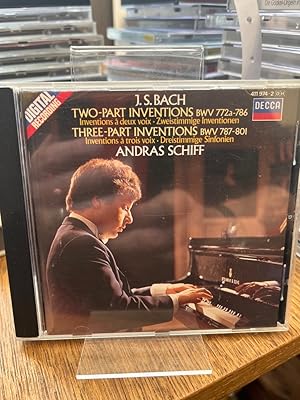 Bild des Verkufers fr J. S. Bach: Two-part und Three-part Inventions. Andras Schiff, Klavier. Audio CD. zum Verkauf von Antiquariat Hecht