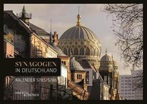 Bild des Verkufers fr Synagogen in Deutschland Kalender 5785/5786 zum Verkauf von AHA-BUCH GmbH