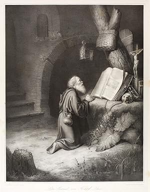Bild des Verkufers fr Dou, Gerard (nach). Der Eremit zum Verkauf von GALERIE HIMMEL