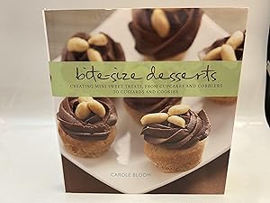 Immagine del venditore per Bite-Size Desserts: Creating Mini Sweet Treats, from Cupcakes to Cobblers to Custards and Cookies venduto da Needham Book Finders