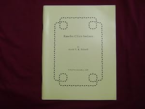 Imagen del vendedor de Rancho Chico Indians. a la venta por BookMine