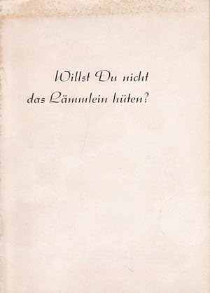 Bild des Verkufers fr Spielzeit 1951/52, Programmheft zu: Willst du nicht das Lmmlein hten? (Little Lambs eat Ivy). - Auffhrung am 18. Juli 1952 - Regie: Kurt Raeck / Bhnenbild: Ita Maximowna / mit Leopoldine Kostantin, Ingrid Rentsch, Hanne Hiob, Renate Danz, Joachim Teege, u.a. zum Verkauf von Antiquariat Carl Wegner