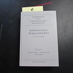 Bild des Verk�ufers f�r Kommentar zum Schweizerischen Privatrecht - Schweizerisches Zivilgesetzbuch, I/2 (Art. 360-456 ZGB) zum Verkauf von Bookstore-Online