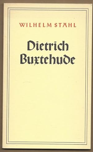 Seller image for Dietrich Buxtehude. for sale by Musikantiquariat Staub