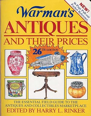 Immagine del venditore per Warman's Antiques and Their Prices: 26th Edition venduto da Reliant Bookstore