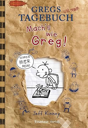 Bild des Verk�ufers f�r Gregs Tagebuch - Mach's wie Greg! | Schreib hier rein! zum Verkauf von preigu