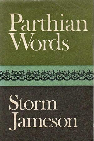 Seller image for Parthian Words for sale by Chaucer Head Bookshop, Stratford on Avon