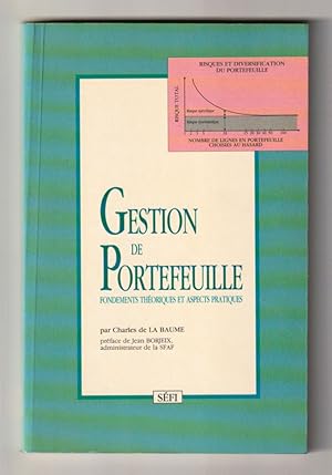 GESTION DE PORTEFEUILLE - Fondements théoriques et aspects pratiques.