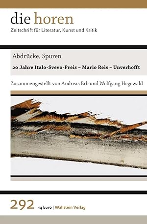 Imagen del vendedor de Abdr�cke, Spuren | 20 Jahre Italo-Svevo-Preis - Mario Reis - Unverhofft a la venta por preigu