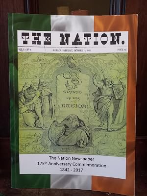 Seller image for Thomas Davis, The Yound Irelanders and The Nation Newspaper, one hundred and seventy fifth anniversay of publication 1842 - 2017 for sale by Temple Bar Bookshop