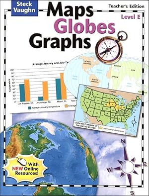 Seller image for Steck-Vaughn Maps, Globes, Graphs: Teacher's Guide Level E 2004 for sale by Goodwill Northern Illinois