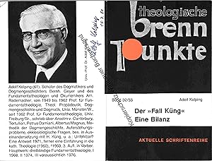 Bild des Verkufers fr Original Autogramm Adolf Kolping (1909-1997) Theologe /// Autogramm Autograph signiert signed signee zum Verkauf von Antiquariat im Kaiserviertel | Wimbauer Buchversand