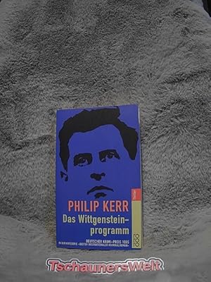 Bild des Verkufers fr Das Wittgenstein-Programm. Dt. von Peter Weber-Schfer / Rororo ; 43342 : rororo-Thriller zum Verkauf von TschaunersWelt