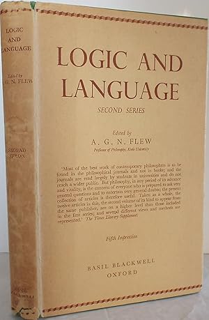 Image du vendeur pour Logic and Language Second Series mis en vente par The Wild Muse