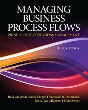 Seller image for Managing Business Process Flows : Principles of Operations Management for sale by GreatBookPrices