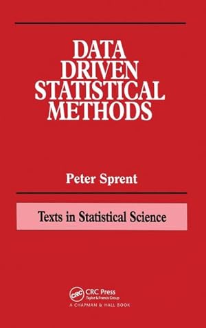Bild des Verkufers fr Data Driven Statistical Methods zum Verkauf von AHA-BUCH GmbH