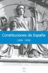 Imagen del vendedor de CONSTITUCIONES DE ESPA�A (1808-1978) a la venta por Ant�rtica