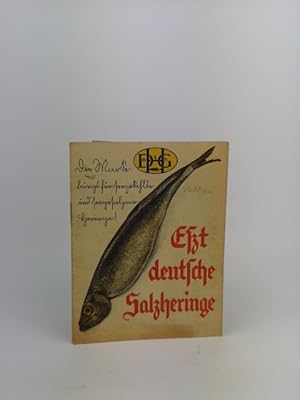 Bild des Verk�ufers f�r E�t deutsche Salzheringe. zum Verkauf von ANTIQUARIAT Franke BRUDDENBOOKS